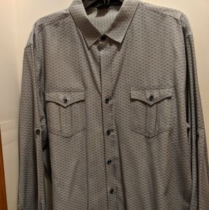 Vese men's XL Button down long sleeved shirt